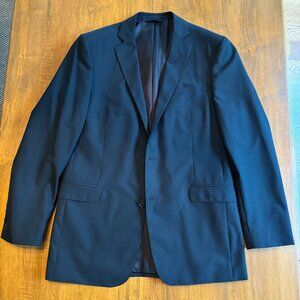 Brooks Brothers Men's Black Suit - Regent Fit - 40L Jacket W32 Trousers